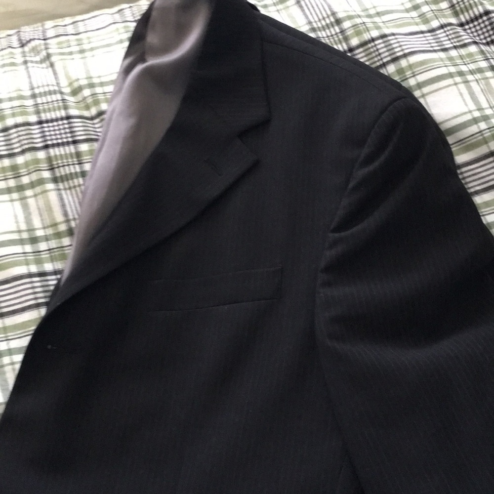 Cezani Pinstripe 2 Piece Suit